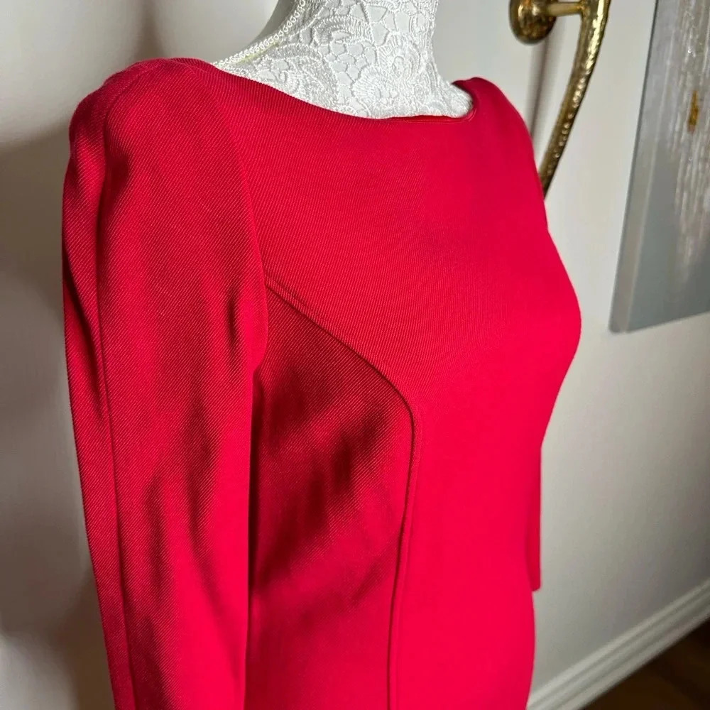 DVF Red Cocktail Dress Sz. 8